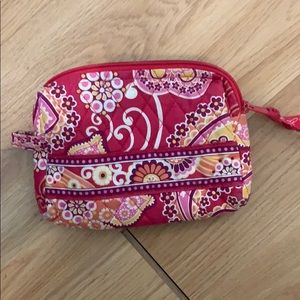 Vera Bradley makeup bag.